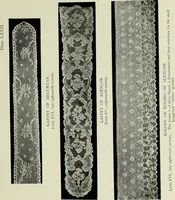 An illustration from Old lace : a handbook for collectors; an account of the different styles of lace, their history, characteristics & manufacture (1908)