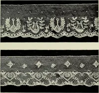 An illustration from Old lace : a handbook for collectors; an account of the different styles of lace, their history, characteristics & manufacture (1908)