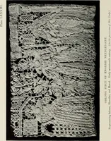 An illustration from Old lace : a handbook for collectors; an account of the different styles of lace, their history, characteristics & manufacture (1908)