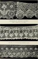 An illustration from Old lace : a handbook for collectors; an account of the different styles of lace, their history, characteristics & manufacture (1908)