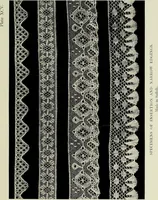 An illustration from Old lace : a handbook for collectors; an account of the different styles of lace, their history, characteristics & manufacture (1908)