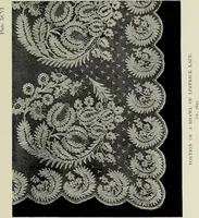 An illustration from Old lace : a handbook for collectors; an account of the different styles of lace, their history, characteristics & manufacture (1908)