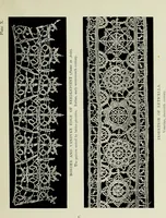 An illustration from Old lace : a handbook for collectors; an account of the different styles of lace, their history, characteristics & manufacture (1908)