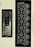 An illustration from Old lace : a handbook for collectors; an account of the different styles of lace, their history, characteristics & manufacture (1908)