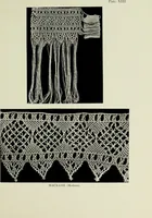 An illustration from Old lace : a handbook for collectors; an account of the different styles of lace, their history, characteristics & manufacture (1908)