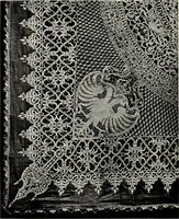 An illustration from Old lace : a handbook for collectors; an account of the different styles of lace, their history, characteristics & manufacture (1908)