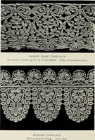 An illustration from Old lace : a handbook for collectors; an account of the different styles of lace, their history, characteristics & manufacture (1908)
