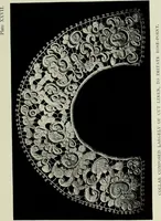 An illustration from Old lace : a handbook for collectors; an account of the different styles of lace, their history, characteristics & manufacture (1908)