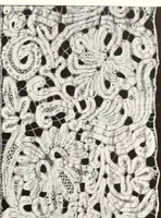 An illustration from Old lace, a handbook for collectors; an account of the different styles of lace, their history, characteristics & manufacture (1909)