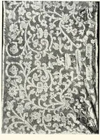 An illustration from Old lace, a handbook for collectors; an account of the different styles of lace, their history, characteristics & manufacture (1909)