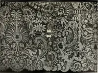 An illustration from Old lace, a handbook for collectors; an account of the different styles of lace, their history, characteristics & manufacture (1909)