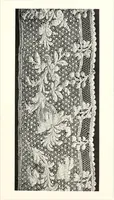 An illustration from Old lace, a handbook for collectors; an account of the different styles of lace, their history, characteristics & manufacture (1909)
