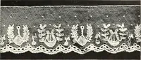An illustration from Old lace, a handbook for collectors; an account of the different styles of lace, their history, characteristics & manufacture (1909)