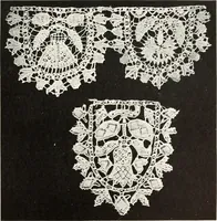 An illustration from Old lace, a handbook for collectors; an account of the different styles of lace, their history, characteristics & manufacture (1909)