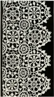 An illustration from Old lace, a handbook for collectors; an account of the different styles of lace, their history, characteristics & manufacture (1909)