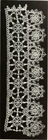 An illustration from Old lace, a handbook for collectors; an account of the different styles of lace, their history, characteristics & manufacture (1909)