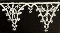 An illustration from Old lace, a handbook for collectors; an account of the different styles of lace, their history, characteristics & manufacture (1909)