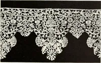 An illustration from Old lace, a handbook for collectors; an account of the different styles of lace, their history, characteristics & manufacture (1909)