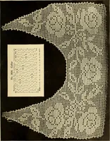 An illustration from Old and new designs in crochet work : yokes & collars (1900)