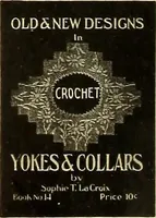 Picture 4 of 28 from Old and new designs in crochet work : yokes & collars (1900), leaf 5