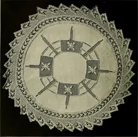 An illustration from Old and new designs in crochet work (1900)