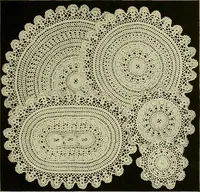An illustration from Old and new designs in crochet work (1900)