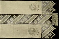 An illustration from Old and new designs in crochet work (1900)