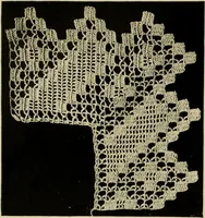 An illustration from Old and new designs in crochet work (1900)