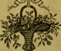 An illustration from Old and new designs in crochet work (1900)