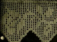 An illustration from Old and new designs in crocheted towels, pillow-cases, sheets (1900)