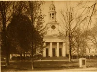 An illustration from Old New England churches and their children (1906)