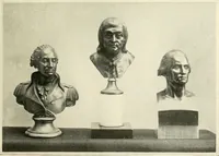 An illustration from Old paintings, drawings, miniatures, statuettes, busts, snuff boxes, bonbonnieres, medallions, medals, and other objects of art relating to America (1913)