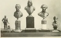An illustration from Old paintings, drawings, miniatures, statuettes, busts, snuff boxes, bonbonnieres, medallions, medals, and other objects of art relating to America (1913)