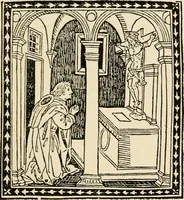 An illustration from Old picture books; with other essays on bookish subjects (1902)