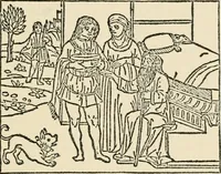 An illustration from Old picture books; with other essays on bookish subjects (1902)