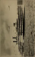 An illustration from Old steamboat days on the Hudson River : tales and reminiscences of the stirring times that followed the introduction of steam navigation (1907)