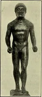 An illustration from Olympic victor monuments and Greek athletic art (1921)