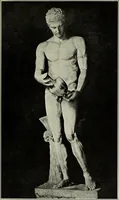An illustration from Olympic victor monuments and Greek athletic art (1921)