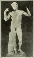 An illustration from Olympic victor monuments and Greek athletic art (1921)