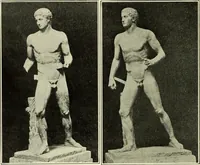 An illustration from Olympic victor monuments and Greek athletic art (1921)