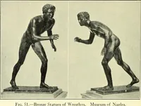 An illustration from Olympic victor monuments and Greek athletic art (1921)