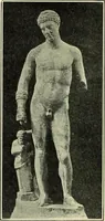 An illustration from Olympic victor monuments and Greek athletic art (1921)