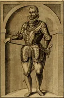 An illustration from Ombrassische Helden-Rüst-Kammer : welche von Ferdinanden, Ertzhertzogen zu Oesterreich, herrlich angerichtet (1735)