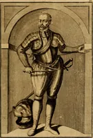 An illustration from Ombrassische Helden-Rüst-Kammer : welche von Ferdinanden, Ertzhertzogen zu Oesterreich, herrlich angerichtet (1735)