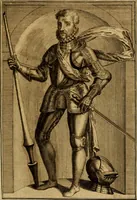 An illustration from Ombrassische Helden-Rüst-Kammer : welche von Ferdinanden, Ertzhertzogen zu Oesterreich, herrlich angerichtet (1735)