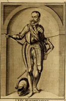 An illustration from Ombrassische Helden-Rüst-Kammer : welche von Ferdinanden, Ertzhertzogen zu Oesterreich, herrlich angerichtet (1735)