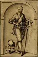 An illustration from Ombrassische Helden-Rüst-Kammer : welche von Ferdinanden, Ertzhertzogen zu Oesterreich, herrlich angerichtet (1735)