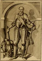 An illustration from Ombrassische Helden-Rüst-Kammer : welche von Ferdinanden, Ertzhertzogen zu Oesterreich, herrlich angerichtet (1735)
