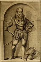 An illustration from Ombrassische Helden-Rüst-Kammer : welche von Ferdinanden, Ertzhertzogen zu Oesterreich, herrlich angerichtet (1735)
