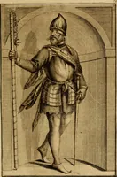 An illustration from Ombrassische Helden-Rüst-Kammer : welche von Ferdinanden, Ertzhertzogen zu Oesterreich, herrlich angerichtet (1735)